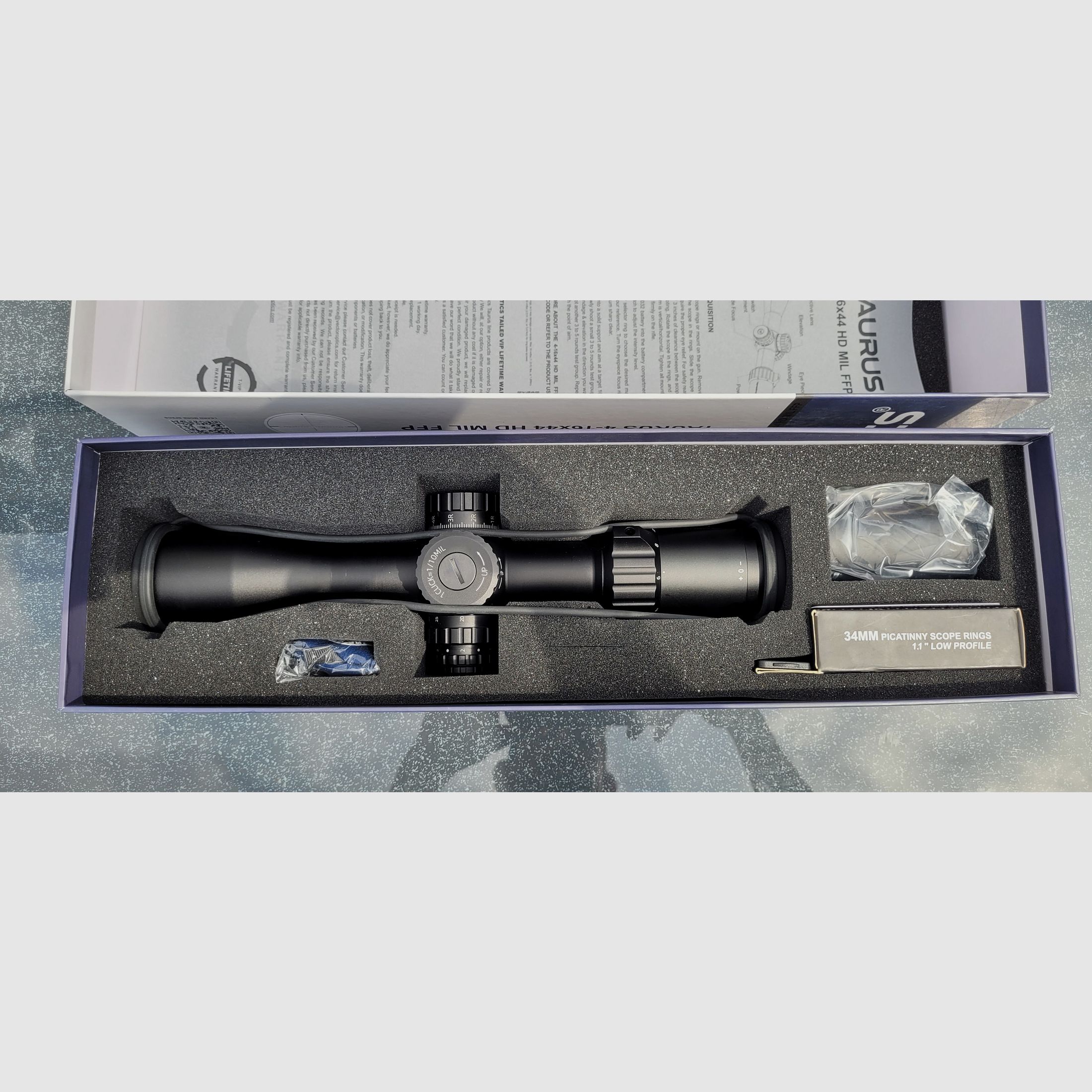 Vector Optics SCFF-45 Taurus 4-16x44 HD MIL *34mm*