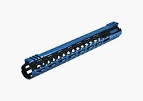 UTG PRO AR15 ALTRA SLIM FREISCHWINGENDER HANDSCHUTZ M-LOK 15” BLAU SCHWARZ DUOTON