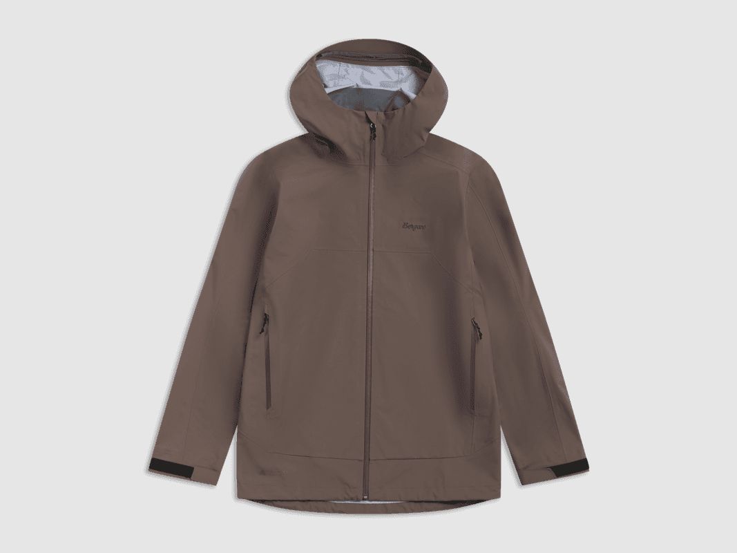 Bergans Vaagaa 3L Shell Jacket Uomini Hot Cocoa L