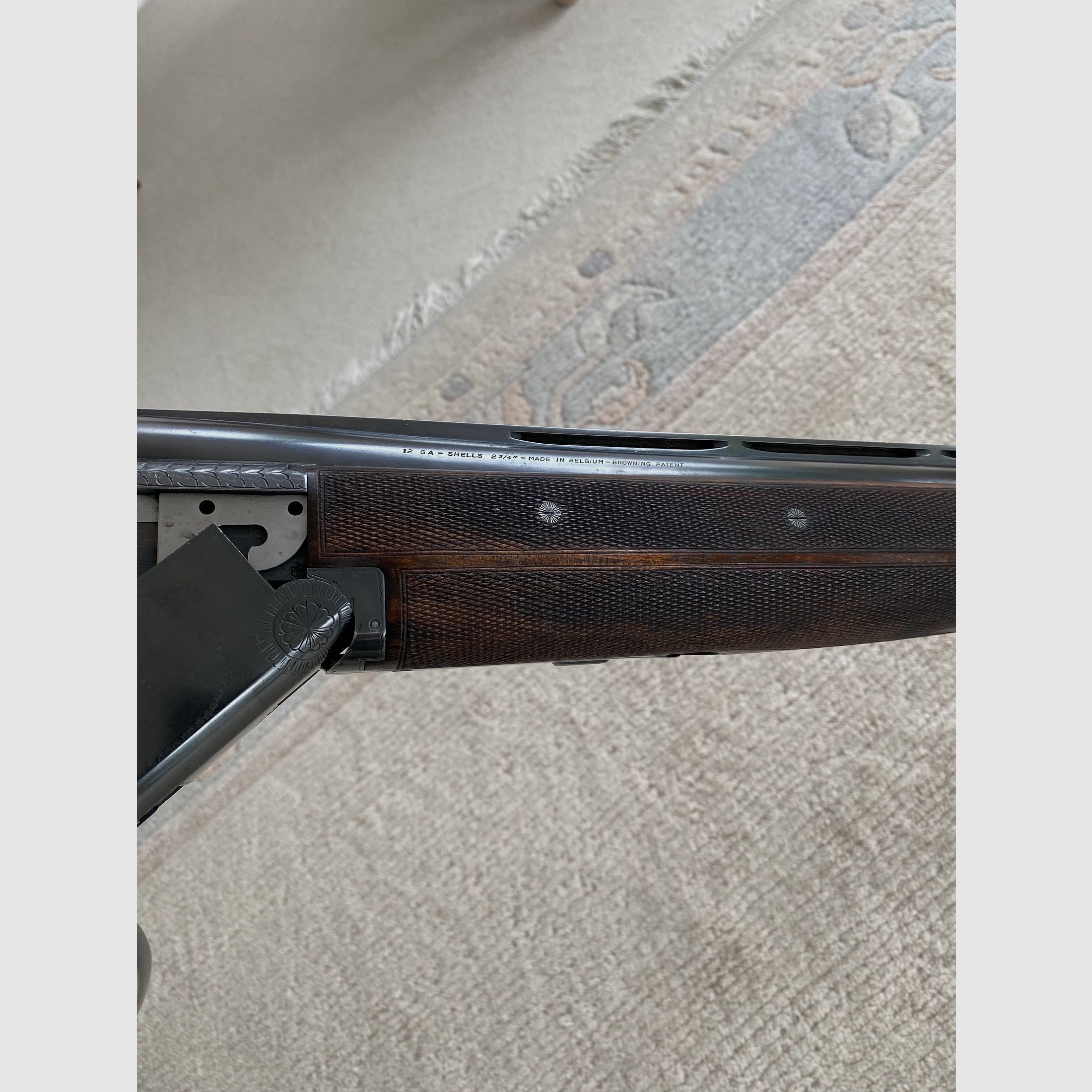 FN Browning B25  Kal. 12/70 Bockdoppelflinte