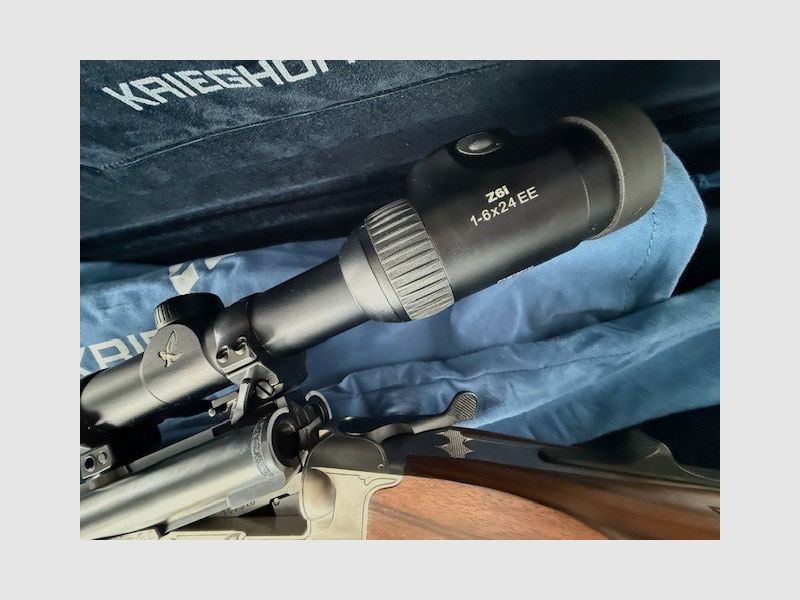 KRIEGHOFF CLASSIC DOPPELBÜCHSE .30 R BLASER GAUCHE / DROITE