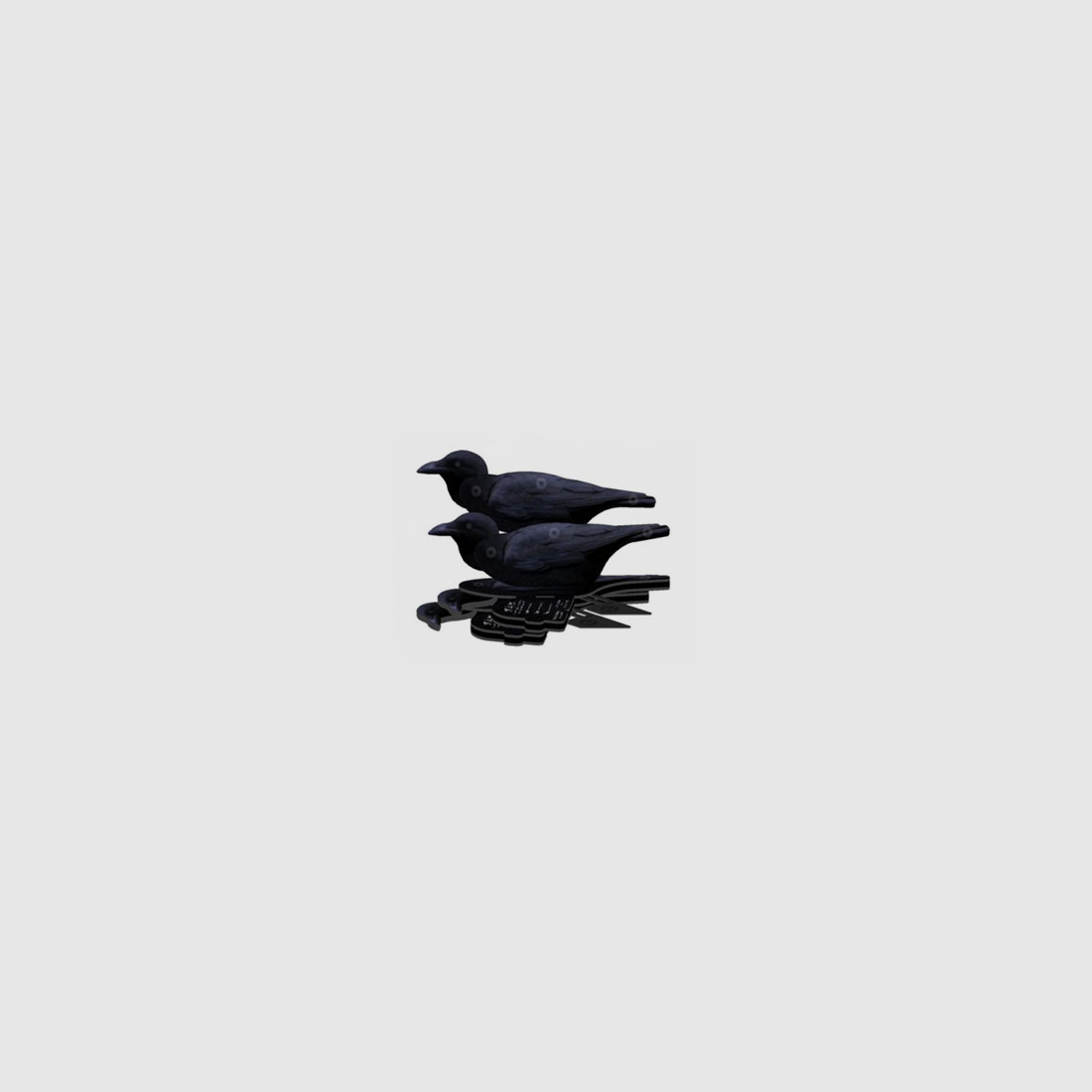 FUD LOCK CORBEAU 6 pièces flexible Top Folding Up Decoy de NRA