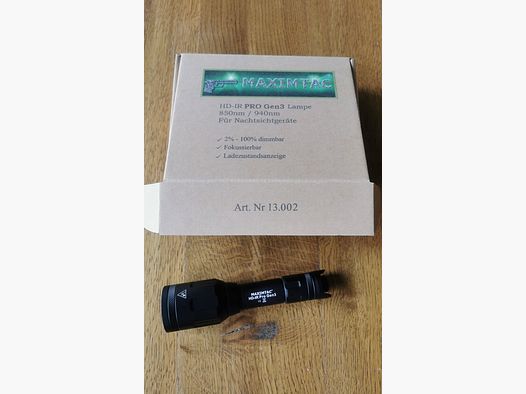IR Lamp MAXIMTAC HD-IR PRO Gen3