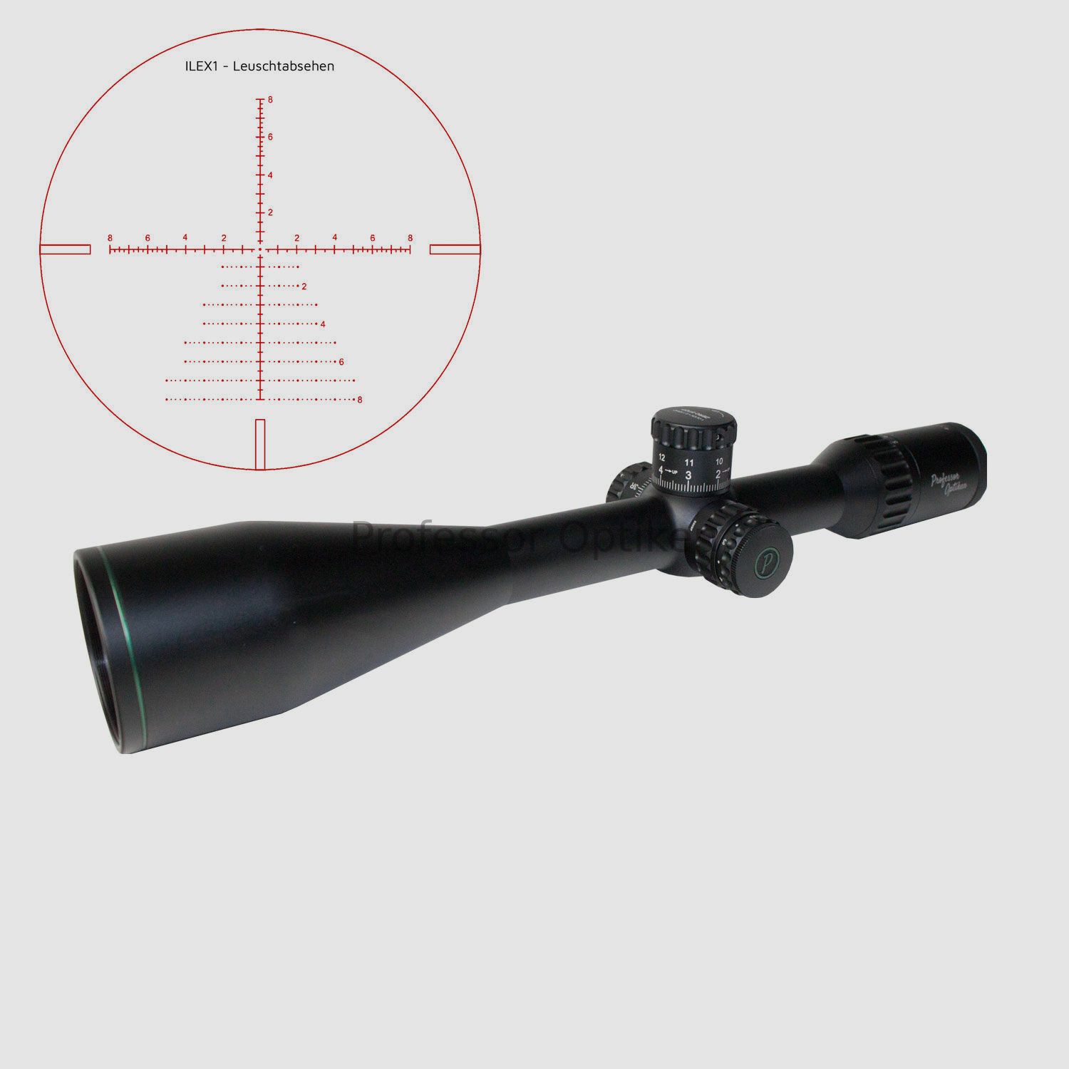 Professeur Optiken Müritz - 5-30x56 HD SFP V2 | Gen. 2, ILEX 1 réticule lumineux