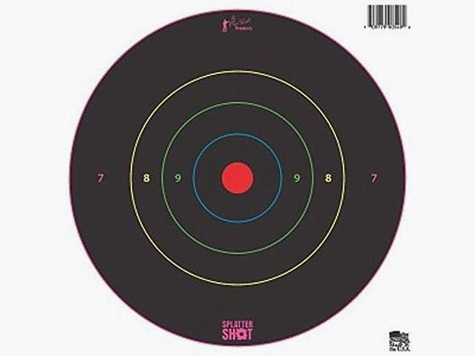 5 Bullseye Multi-Color Targets 30cm