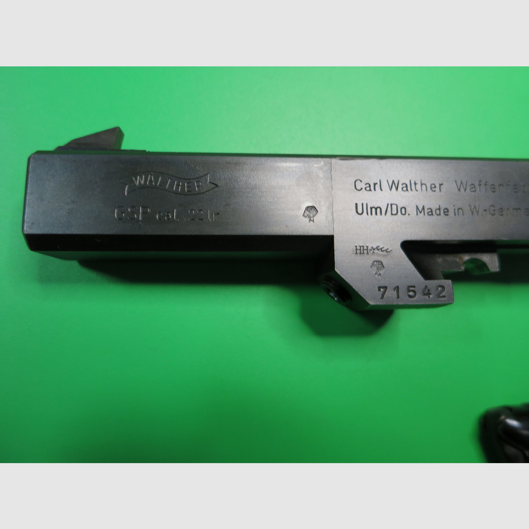 Sportpistool Walther GSP Kaliber .32 SW long WC, Sportgreep + verwisselsysteem .22lr      #65+66