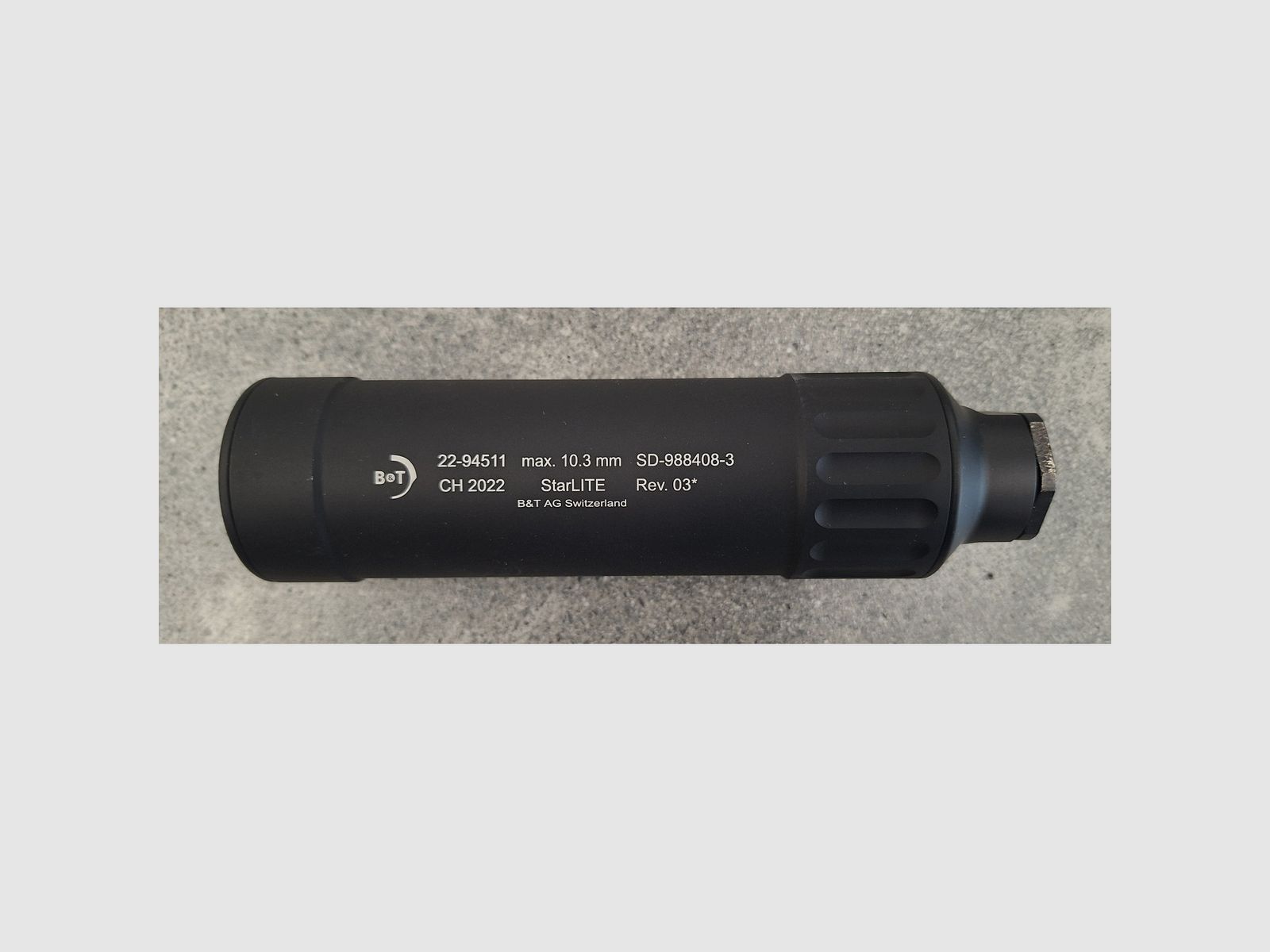 B&T On Barrel Silenziatore Starlite 10.3