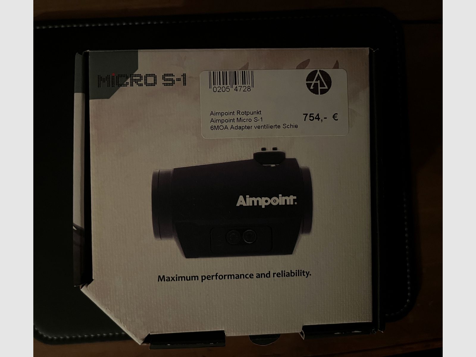 Celownik kolbowy Aimpoint Micro S1 z punktem czerwonym