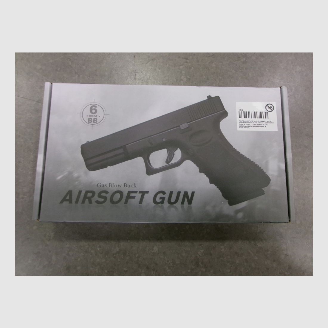 GAS BLOW BACK GLOCK