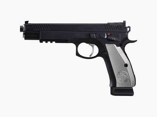 CZ75 SP-01 Pistole ProTuning TAIPAN in 9mm Luger Schwarz / Silber - CZ