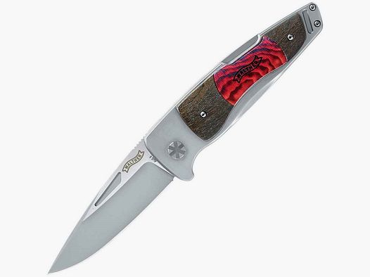 Carl-Walther TFW 2 Cuchillo Plegable de Madera Roja