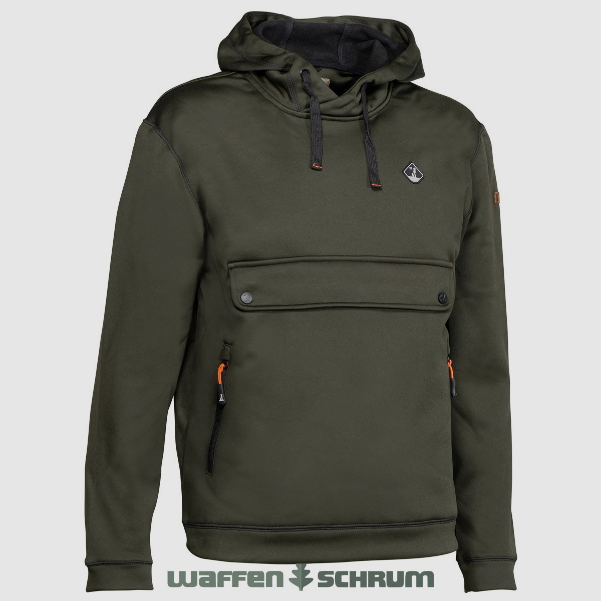 Percussion Softshell Schlupf Hoodie Ghostcamo Wet