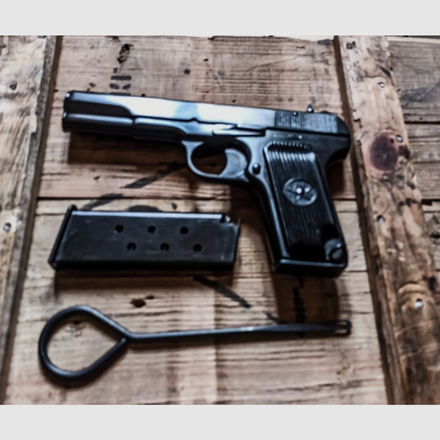 Pistola TT 33 Tokarev, cal. 7,62×25