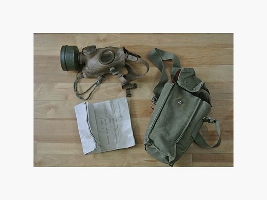 Belgische M51 Armee Gasmaske Filter & Tasche Original Militär Armee Soldate 2