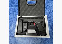 Glock 23 Gen 4 .40 S&W – High-End wedstrijd complete set (LPA sight, tuned trigger, spring kit, case, accessoires)