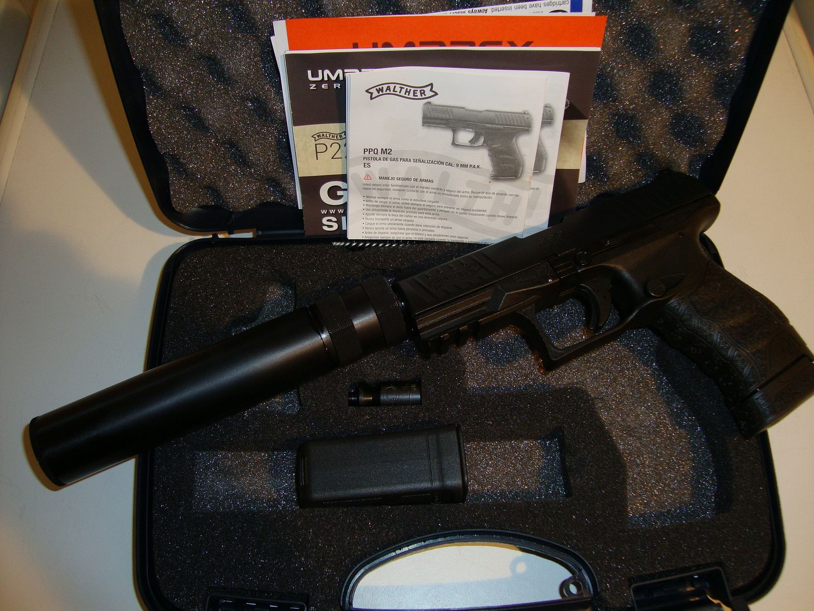 SSW WALTHER PPQ M2 NAVY KIT BLACK KAL. 9MM PAK