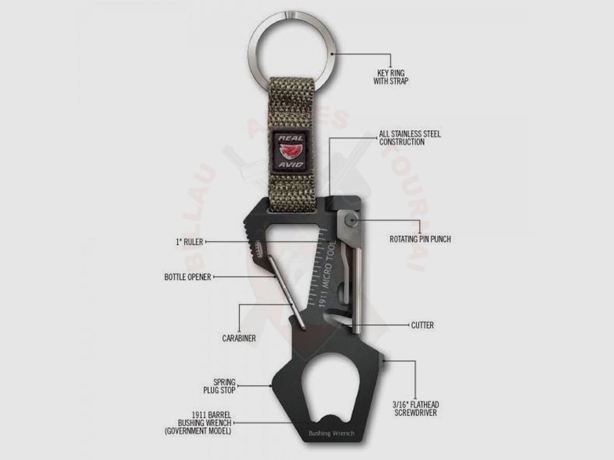 Outil Multi-Fonctions Real Avid Micro Tool 1911, image 2 sur 7