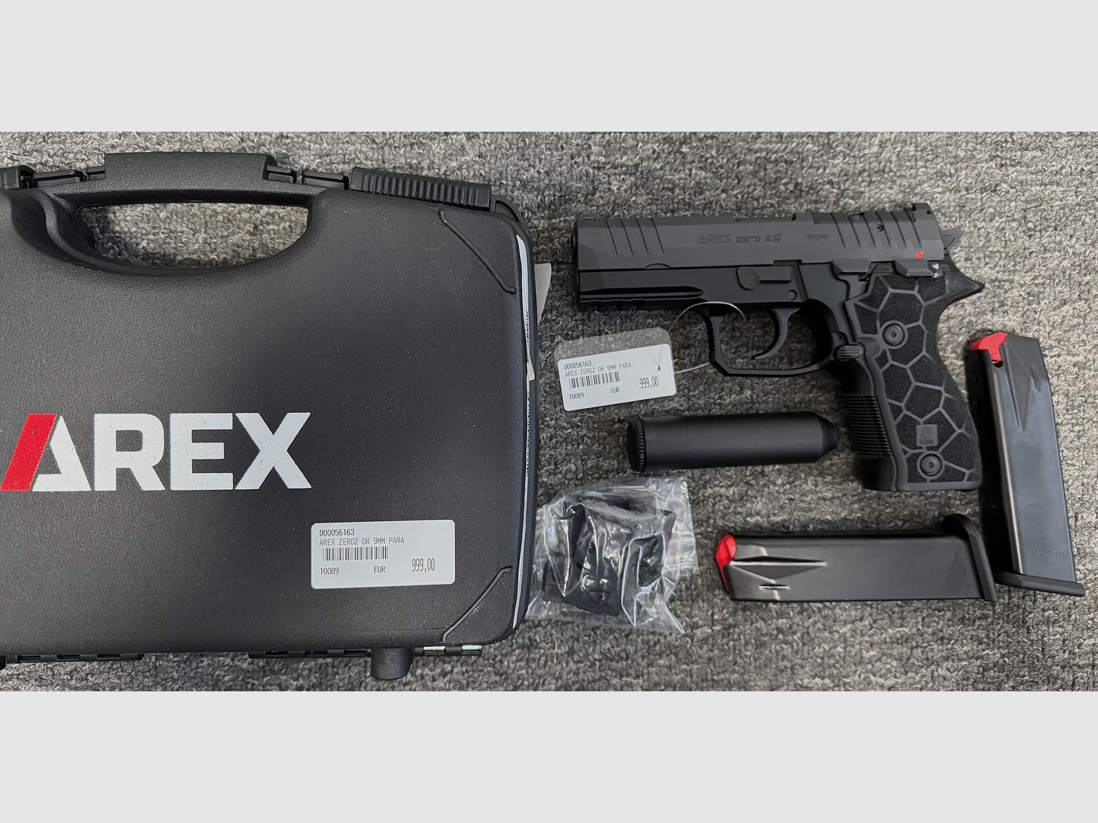 Arex Zero 2S OR 4,2 Zoll Full Size, 9mm Para - Neuware