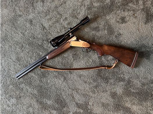 Blaser Bockbüchsflinte Kaliber 12/70 & 7x65R – neuwertig – mit Zeiss Diatal-Z 8x56 T*