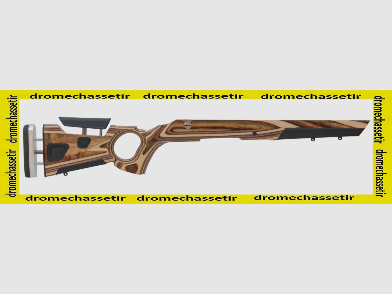Crosse AT-ONE trou de pouce Gaucher Savage AXIS action courte coyote