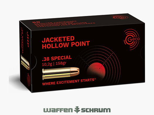 Geco Hohlspitz 10,2g - 158gr .38Special