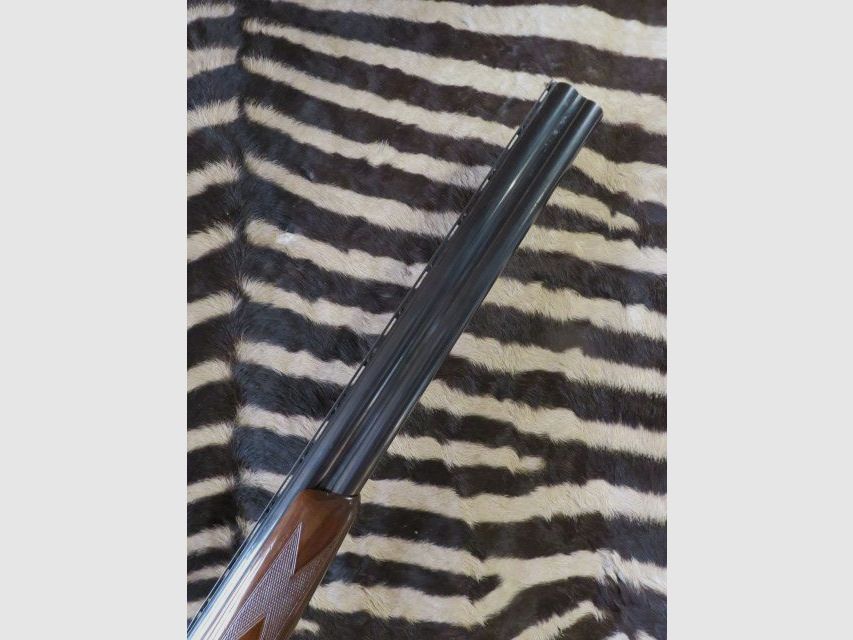 Bockdoppelflinte Acciaio BREDA Kal. 12/76 Läufe 62 cm glatt / glatt, doppelte Abzug, Auswerfer, Bild 2 von 12