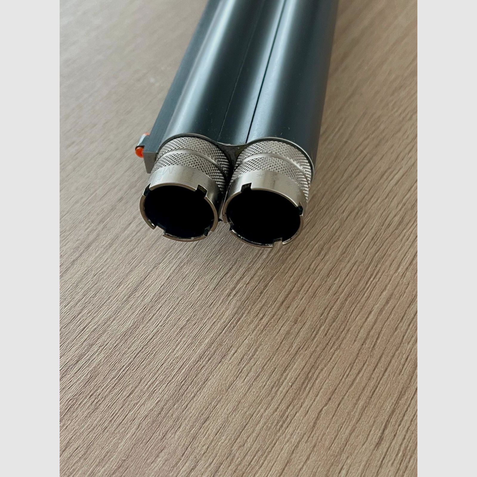 Beretta BDF 690 Competition Black Trap AS 12/70 LL:76cm Bockdoppelflinte Flinte