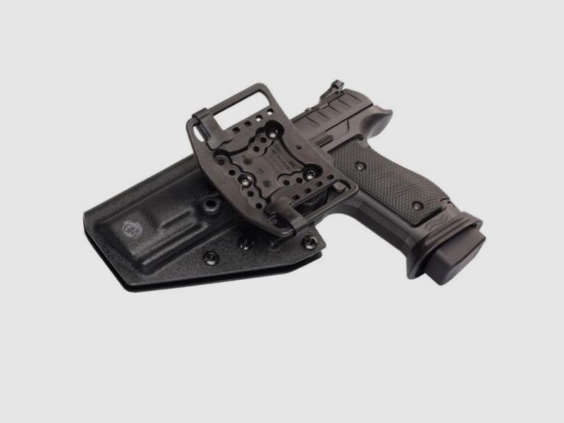 WALTHER Holster (Polymer) f. WALTHER PDP SF -5' rechts TekLok Gürtelclip