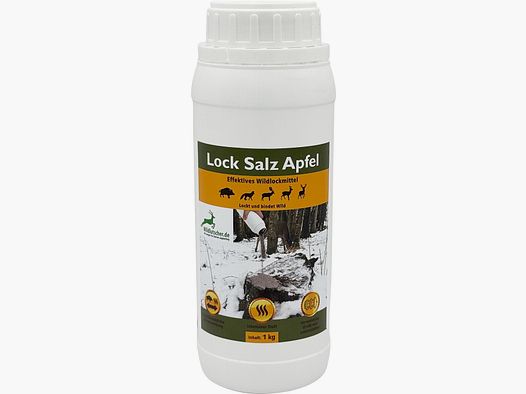 Wildlutscher Lockmittel Lock Salz Apfel