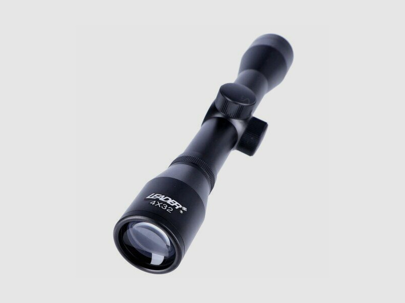 Leader Zielfernrohr 4x32 Abs.: Duplex mit 11mm-Ringen