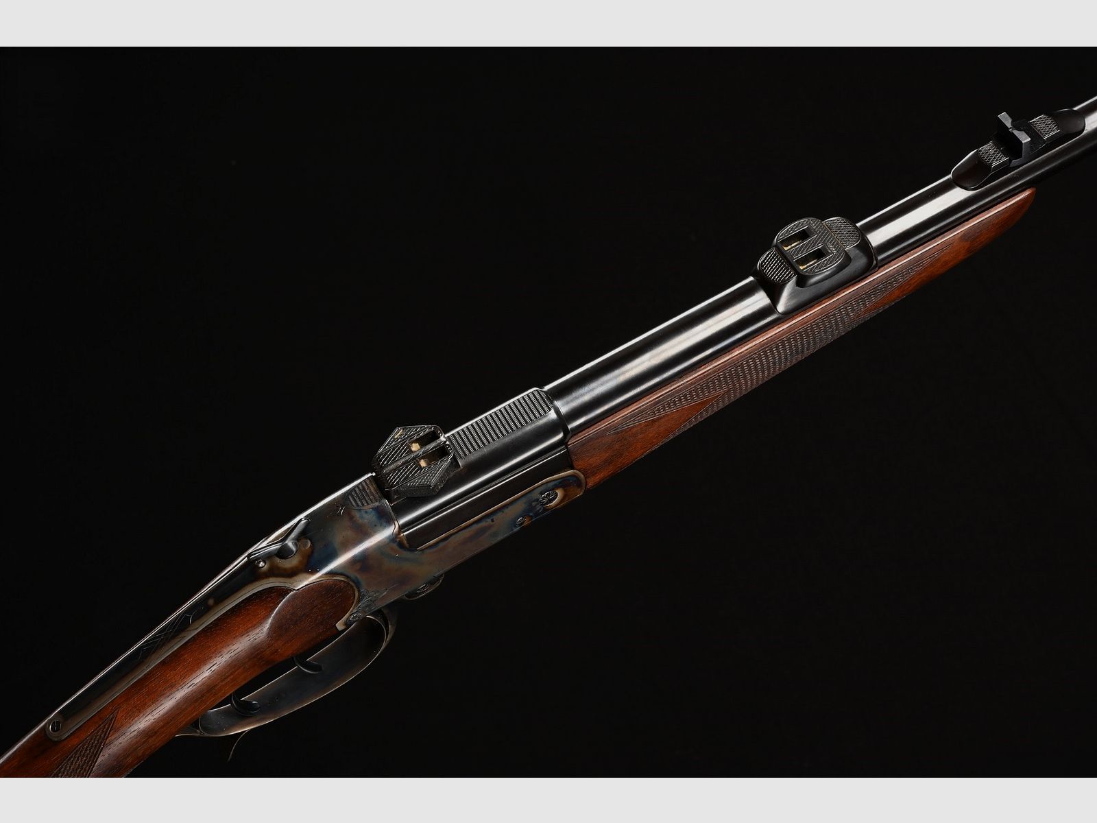 Sauer hunting rifle in caliber 8x48R.