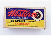 Wester Cartridge Company, USA Revolvermunitie .38 Special