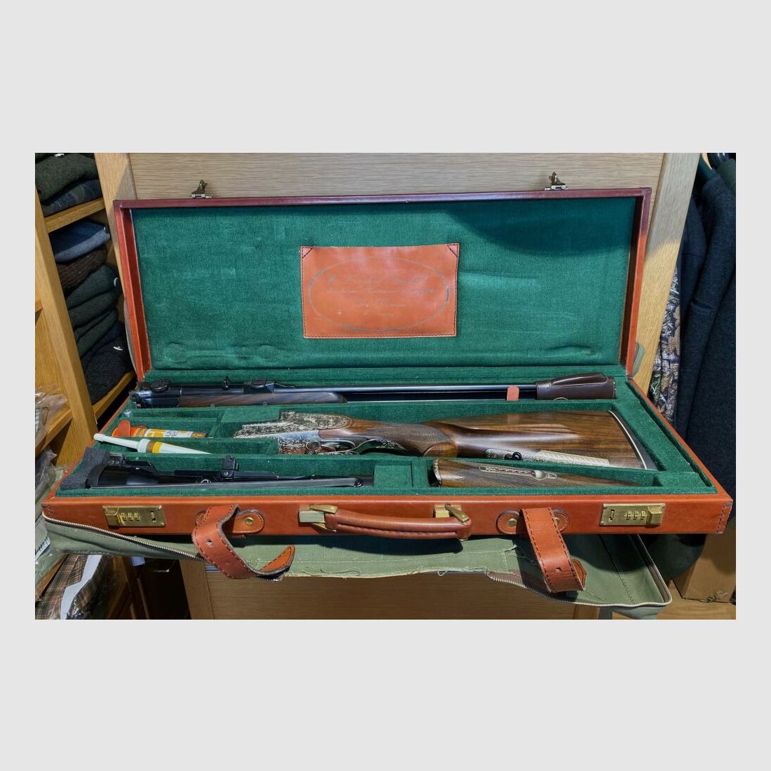 Krieghoff Ulm 6,5x57R;9,3x74R