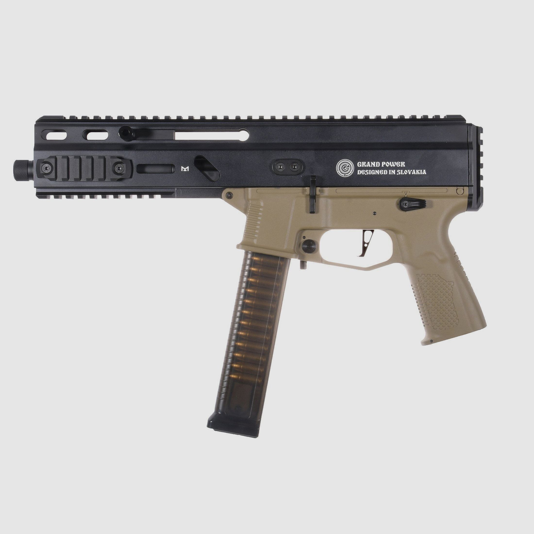 SP10A3 Stribog Alpha in Tan - max 0.5 Joule – Airsoft mit ETU | Delta Armory