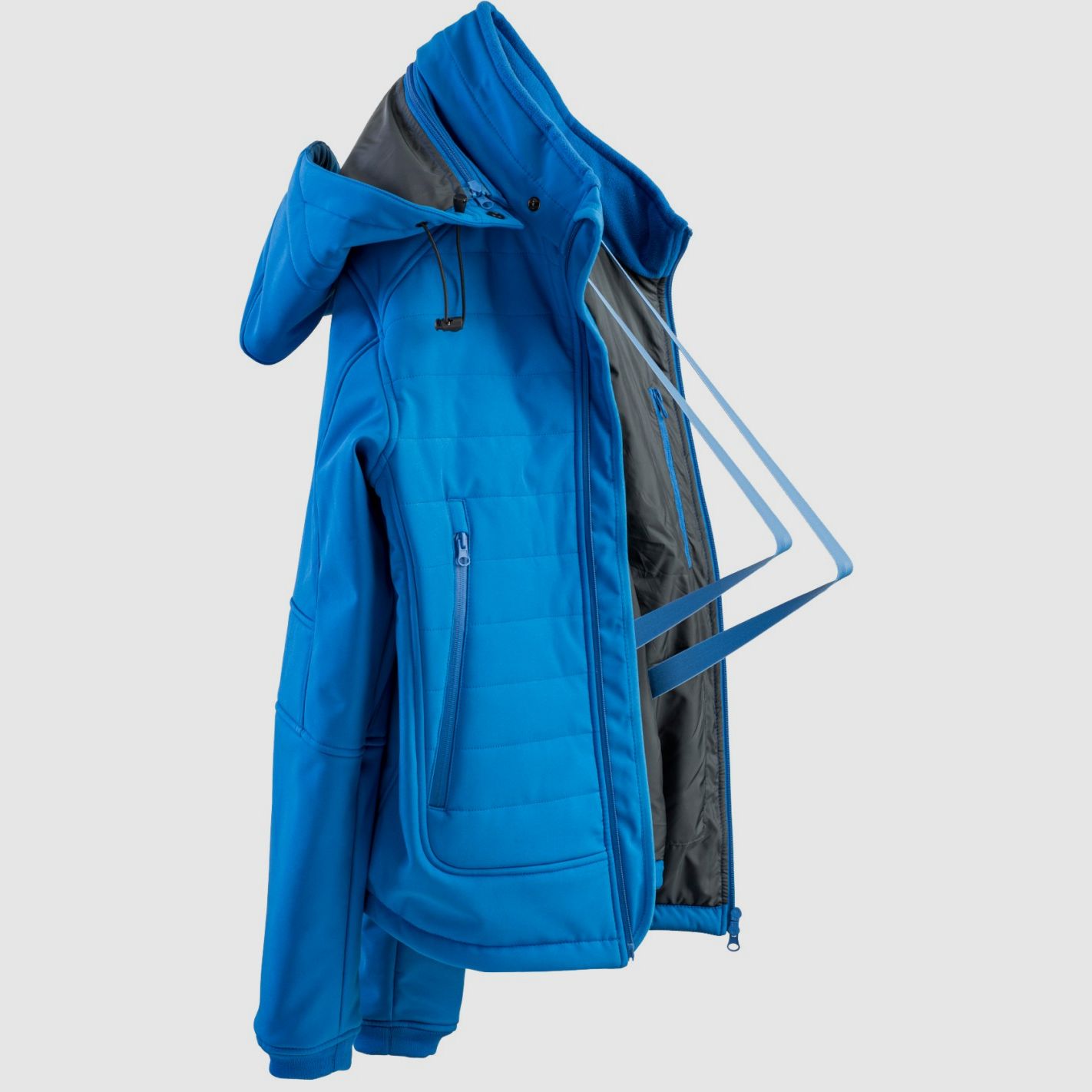 Defcon 5 winterjas urban blue royal, afbeelding 3 van 4