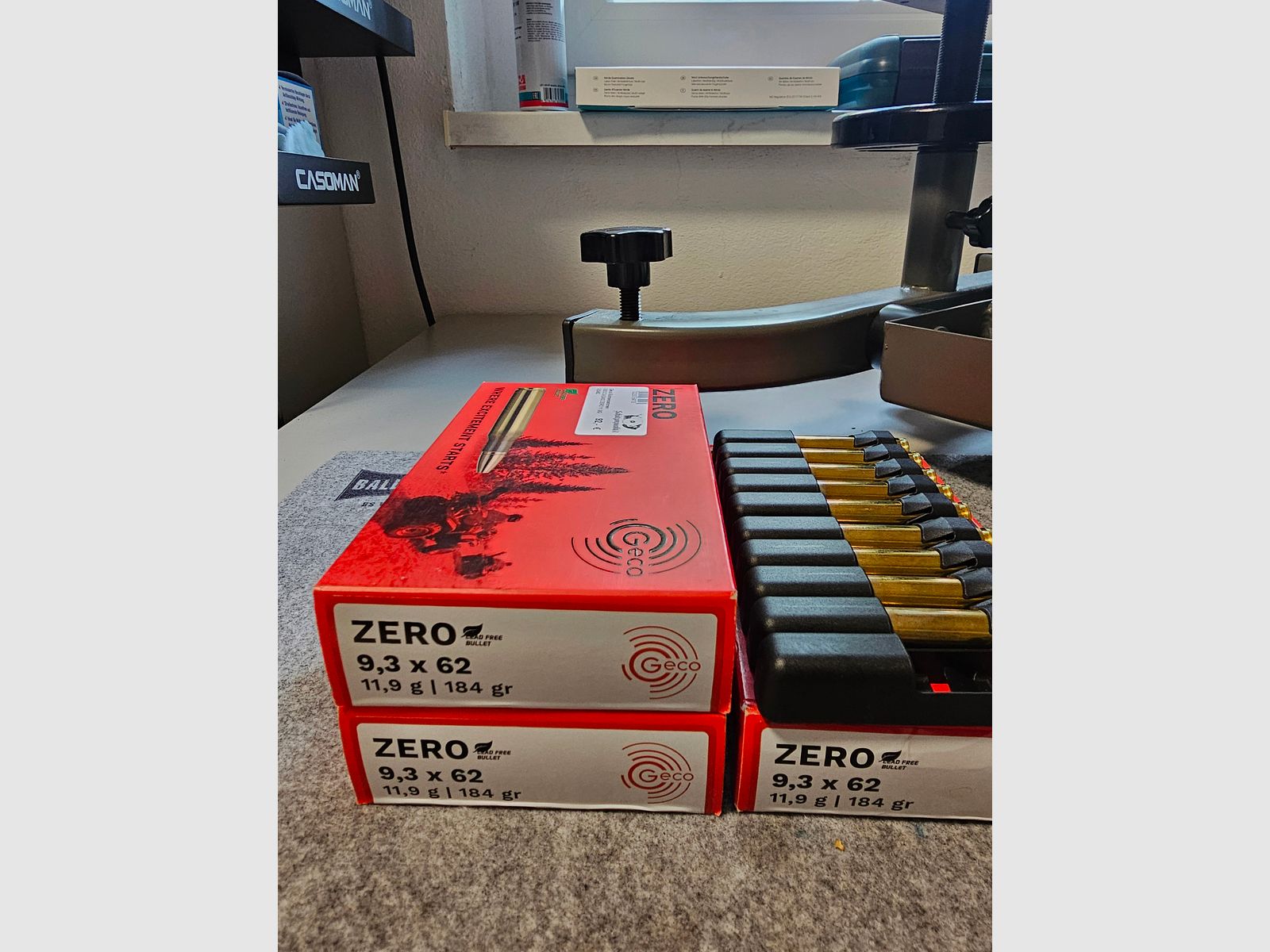 Geco 9,3x62 Zero 11,9G  / 184 gr Bleifrei