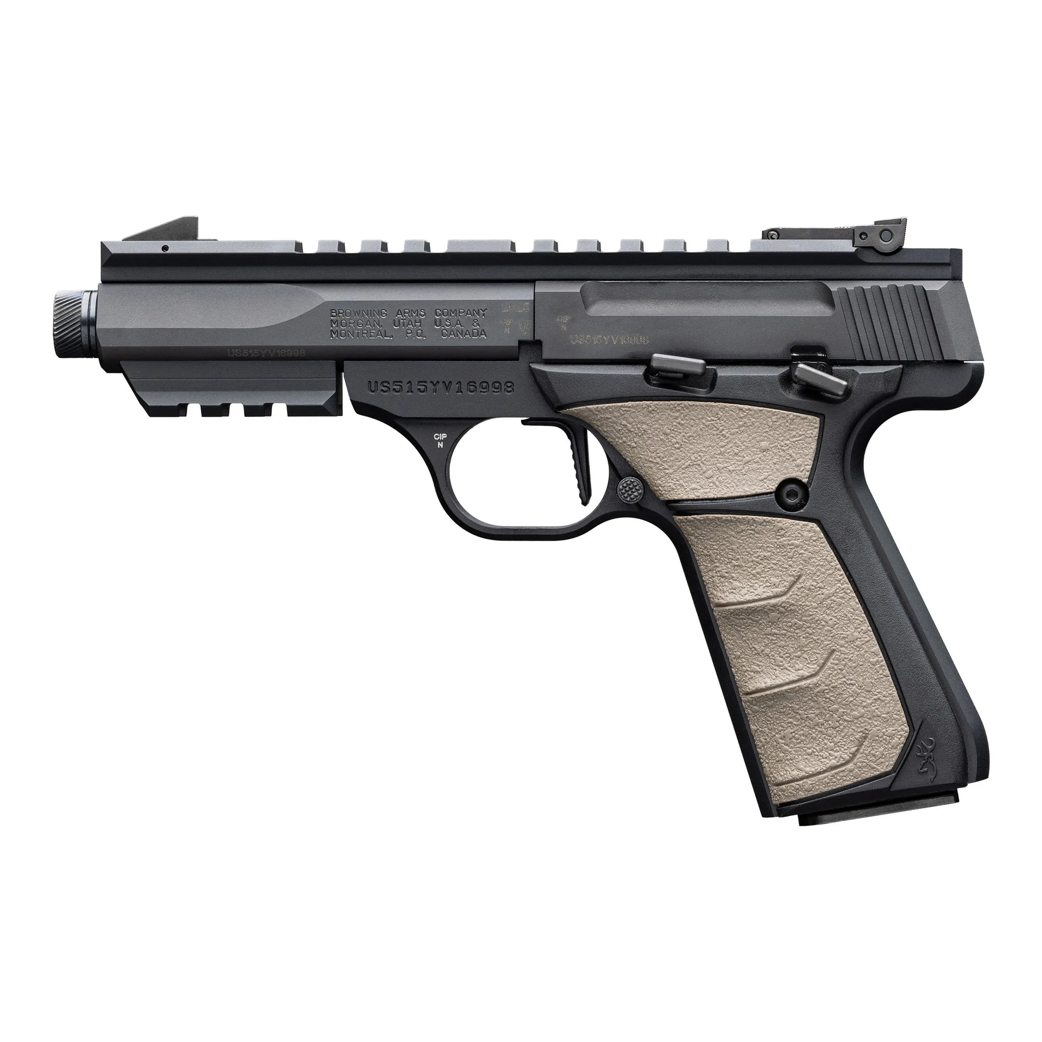Browning BUCK MARK MICRO CONTOUR TAC THREADED UFX, immagine 2 di 4