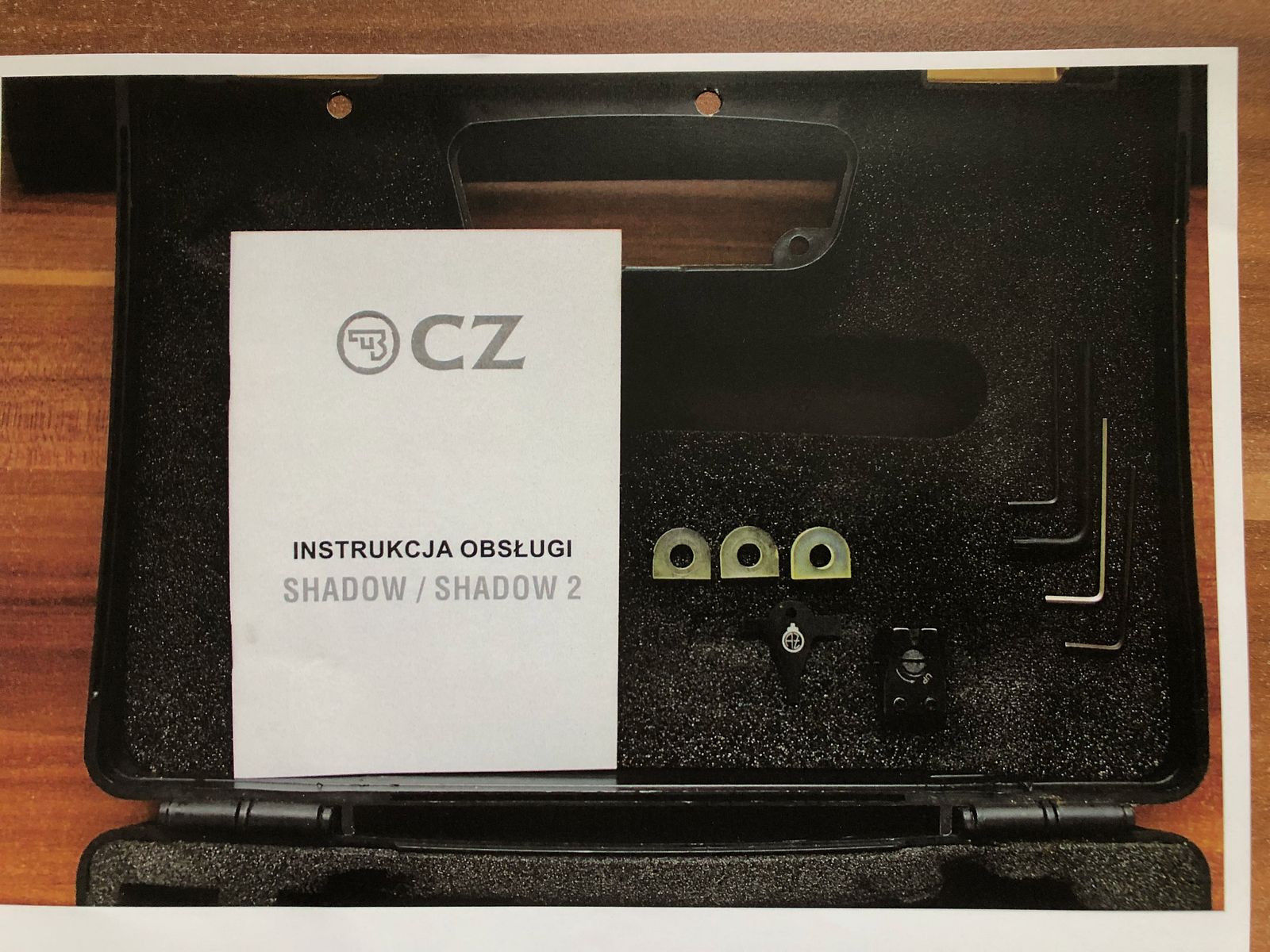 Verkoop halfautomatisch pistool CZ-Shadow Line II.