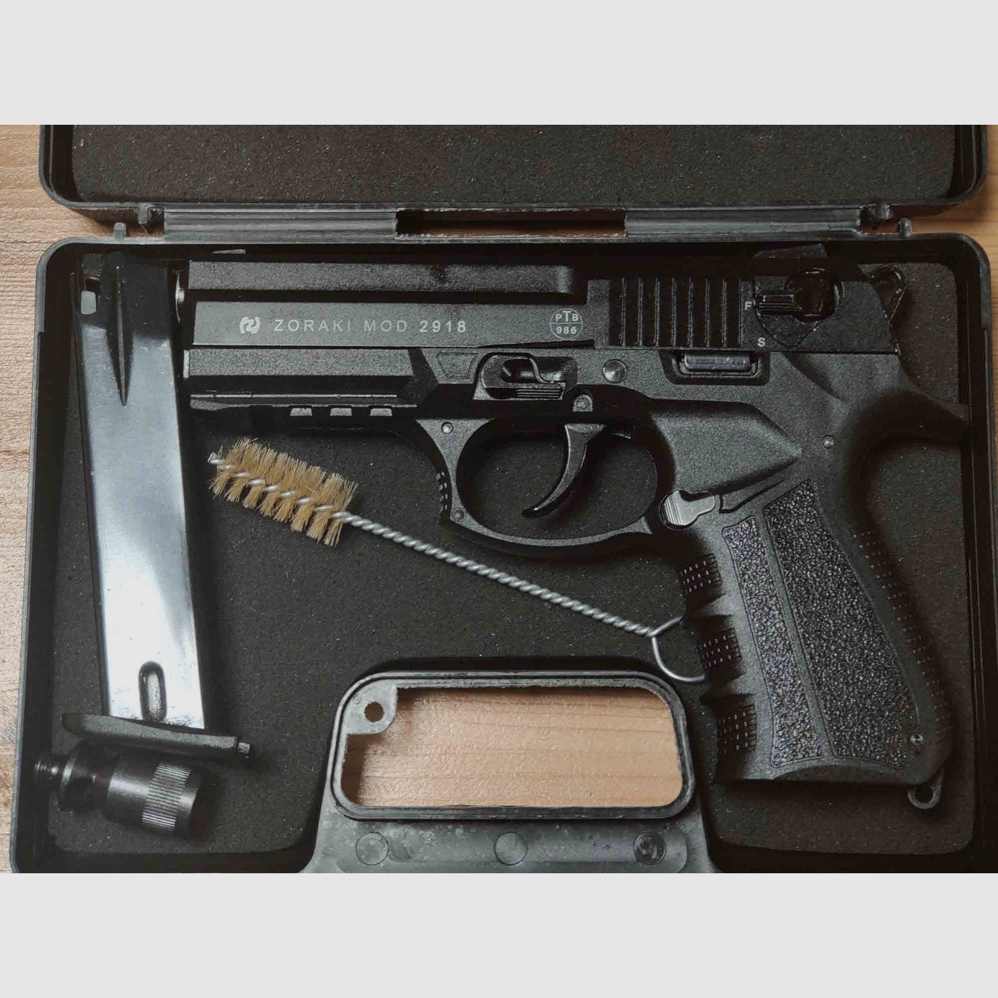 Pistola de fogueo Zoraki 2918 Cal. 9mm