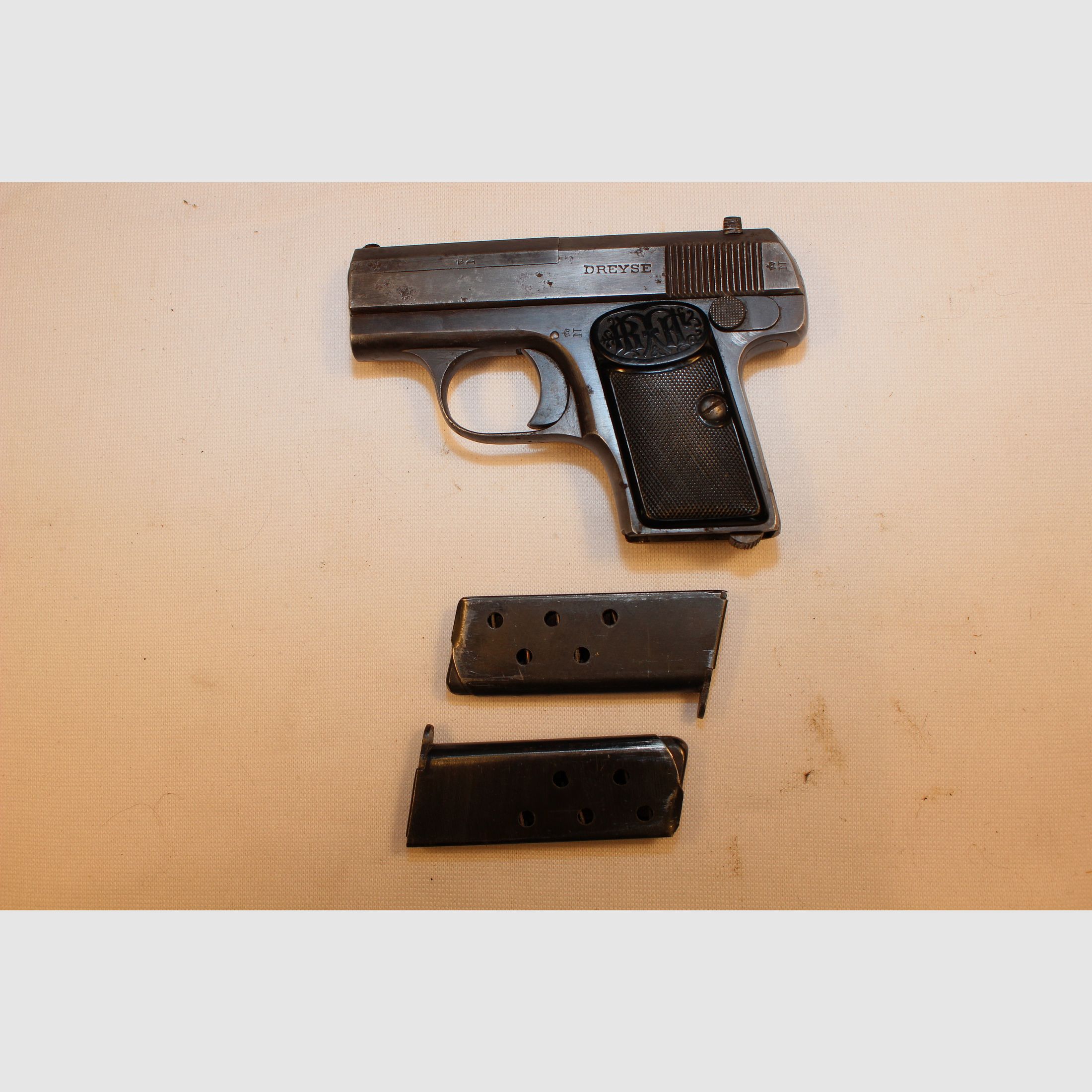 Dreyse Model 1908 in caliber 6,35 Browning.
