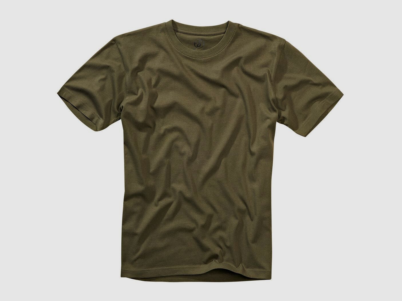 T-shirt męski (oliwkowy)