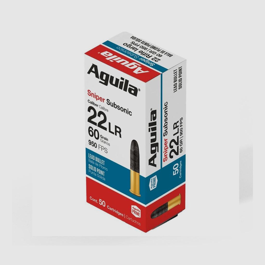 22LR AGUILA Sniper Subsonische SP 60gr (289m/s), Bild 1 von 2