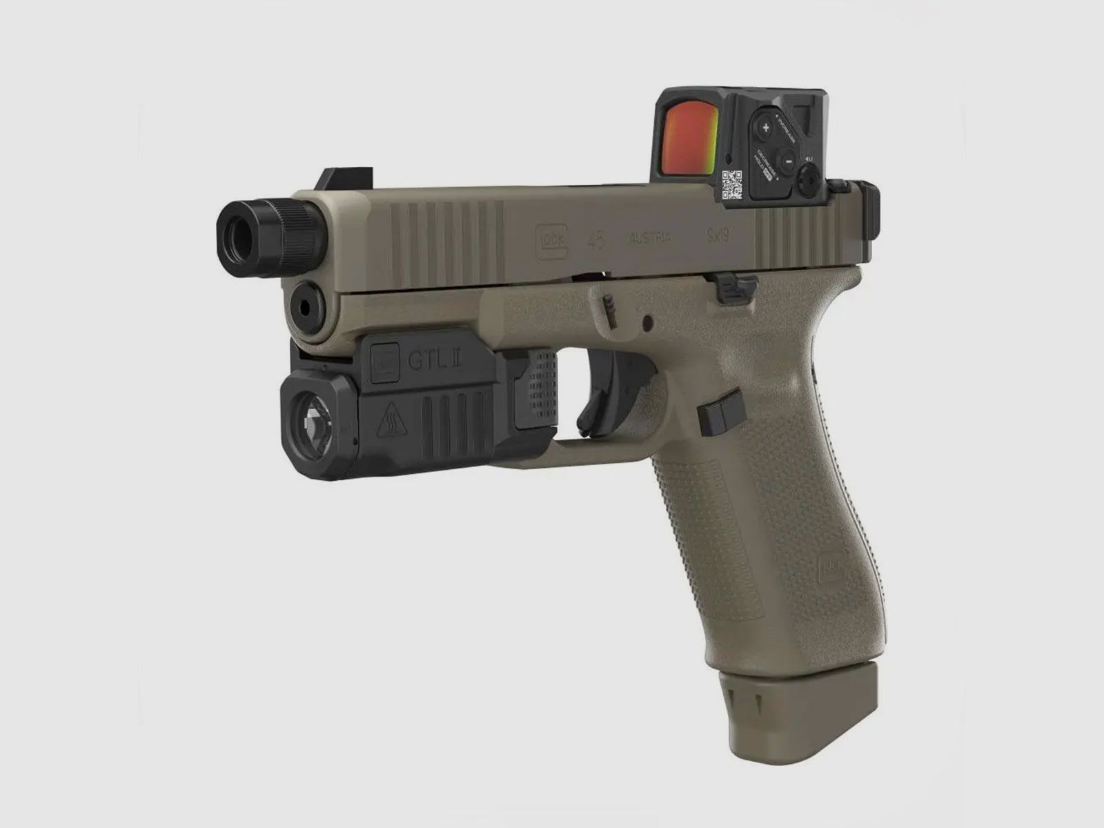 PISTOLA – GLOCK 45 9 LUGER HUNTER A-CUT COA GTL-II, imagen 2 de 5