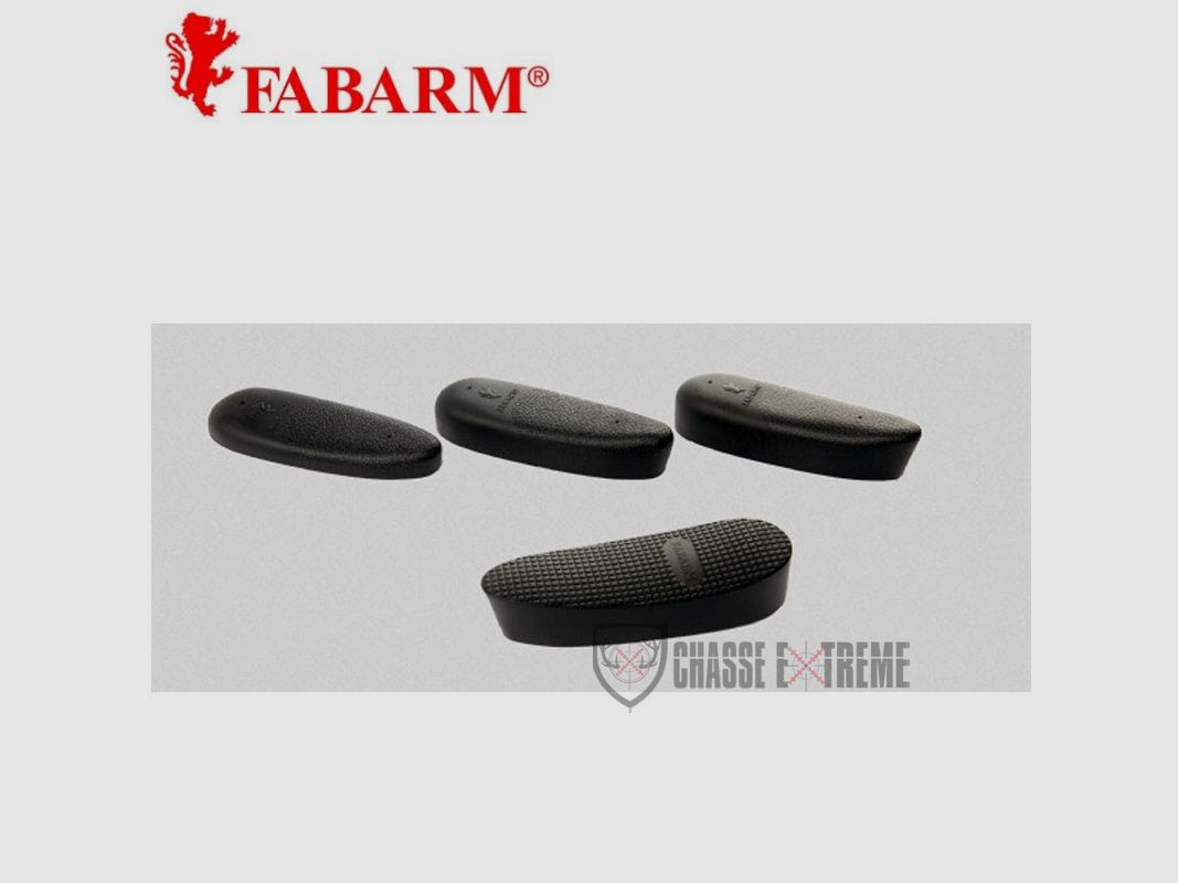 Gummiplatte FABARM Schwarz 12 mm