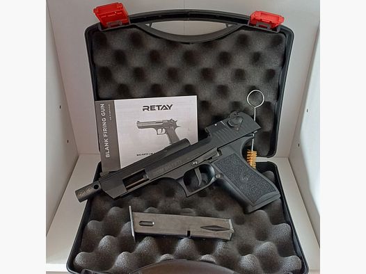 Pistola de fogueo RETAY Big Fifty Ptb 1074 negra
