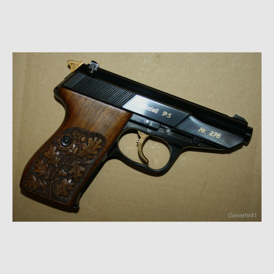 large Walther anniversary set P38, P5, PP, PPK, TPH