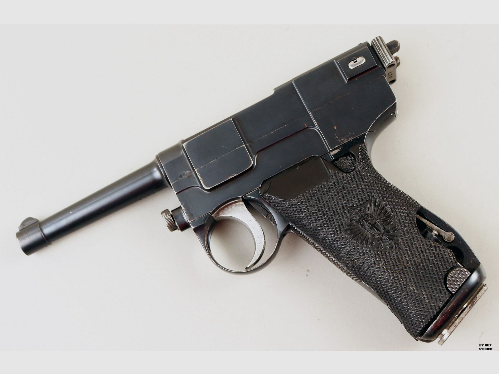 Pistole Glisenti Mod. 1910 Kal. 9×19 Glisenti Seriennr. M1662, Bild 2 von 6