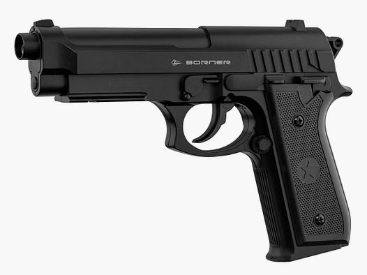 Pistolet Borner Airgun 92M en Polymère Co2 - Cal. 4.5mm (.177) BB's