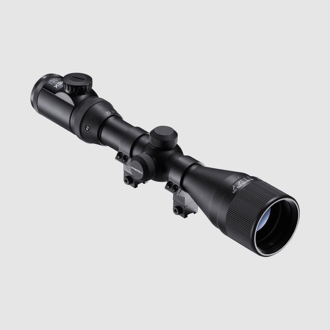 Umarex RS 4-12 x 50 mittig beleuchtet + 11 mm Montageringe