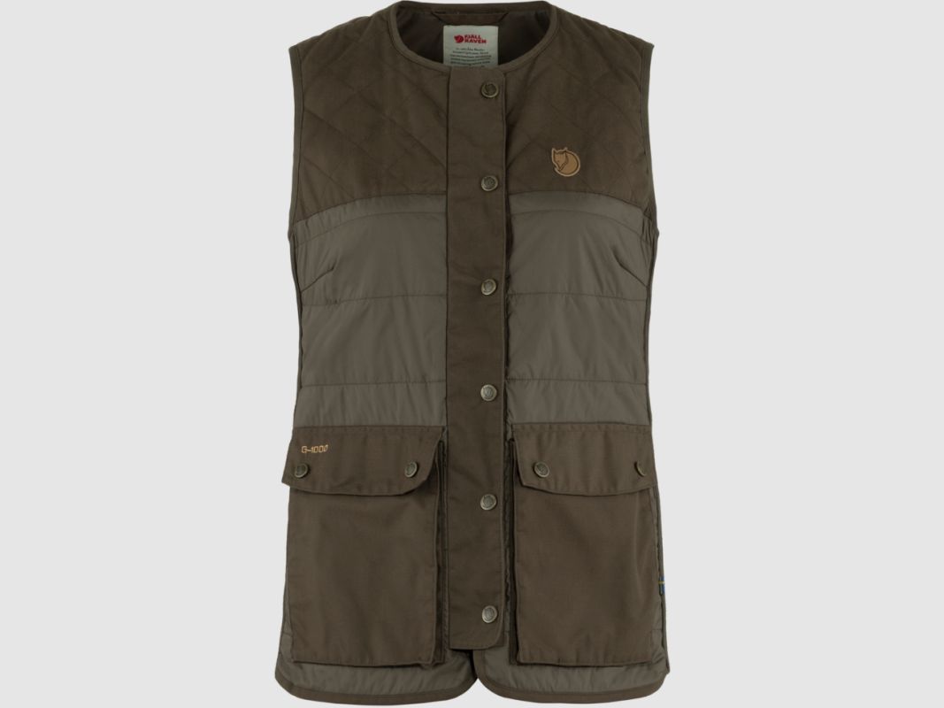 Fjällräven Damen Weste Forest Wool Padded